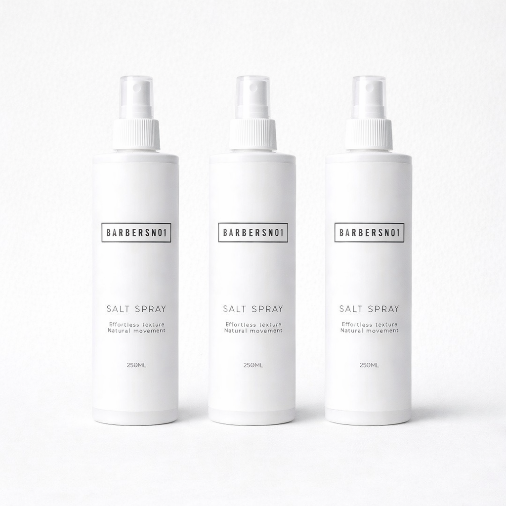 BarbersNo1 Sea Salt Spray Bundle | 3 x 250ml