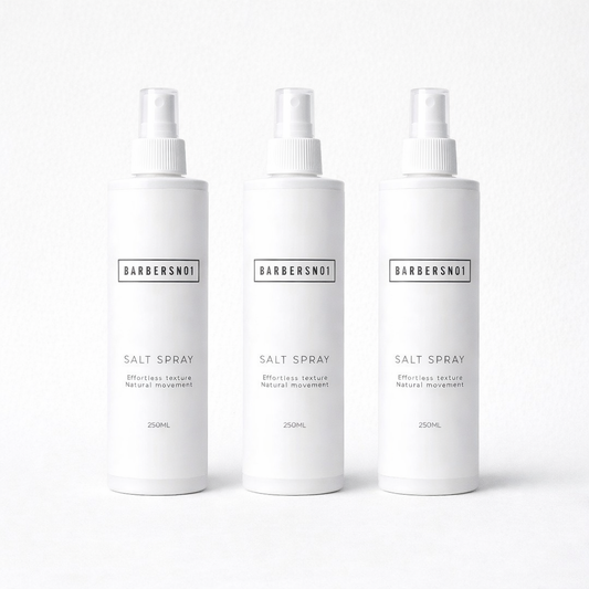 BarbersNo1 Sea Salt Spray Bundle | 3 x 250ml