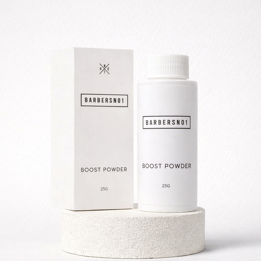 BarbersNo1 Texture Trio — Sea Salt Spray, Fibre Clay & Boost Powder Bundle