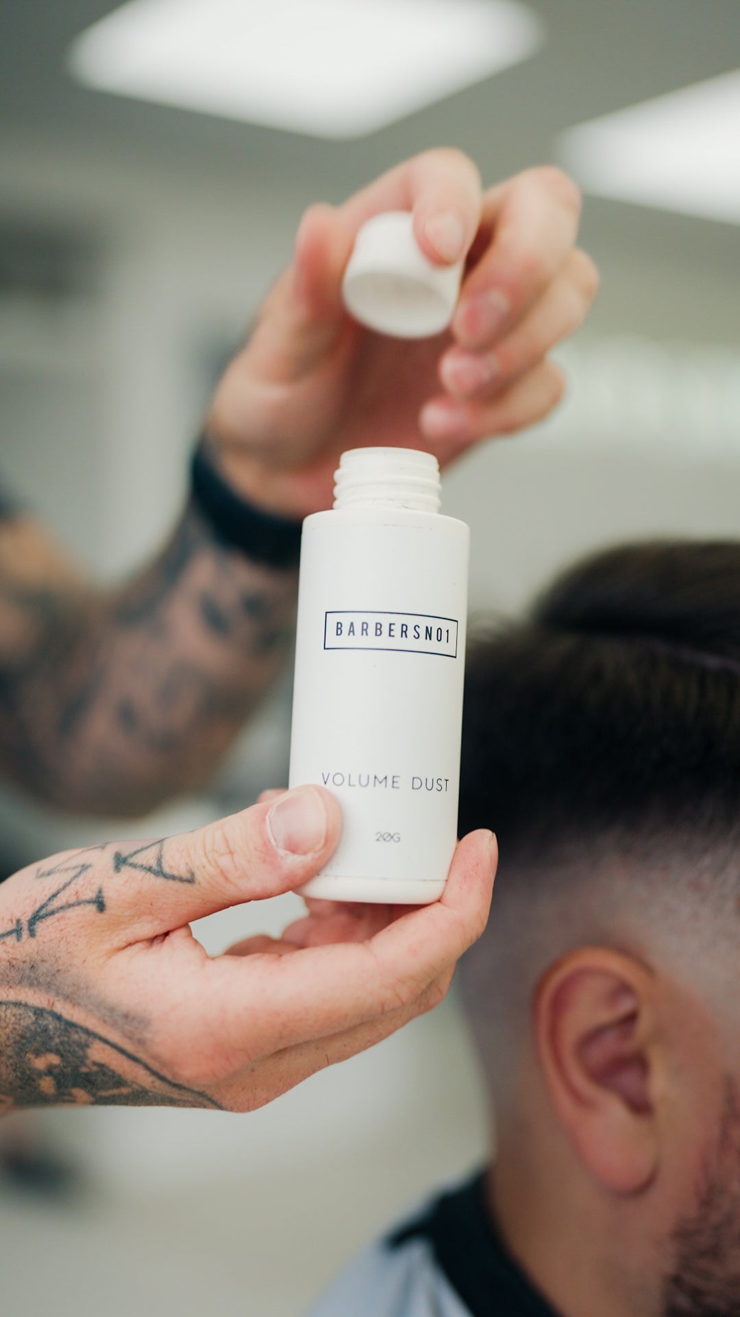 BarbersNo1 Boost Powder — Instant Volume Hair Powder | Strong Hold, Matte Finish | 25g